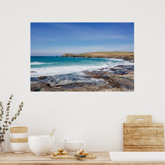 Poster Plage de Boobys Bay |Angleterre (Cuisine)
