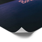 Poster Plage de Bora Bora Suset Island (Coin)