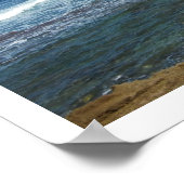 Poster Plage de Caesarea, Césarée, Israël (Coin)