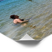 Poster Plage de Cascais, Portugal (Coin)
