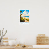 Poster Plage de Cocoa Floride Imprimer (Cuisine)