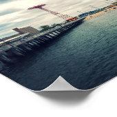 Poster Plage de Coney Island (Coin)