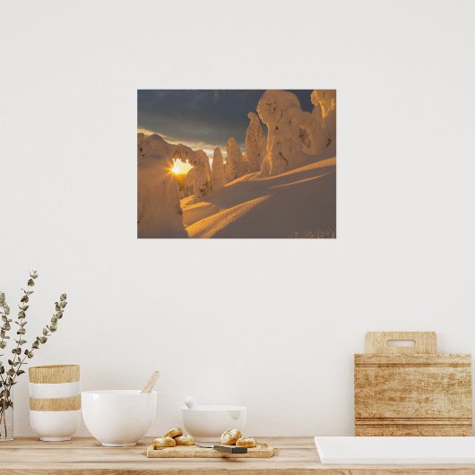 Poster Plage de corégones | Corégone, Montana (Cuisine)