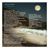 Poster Plage de Dover (Devant)