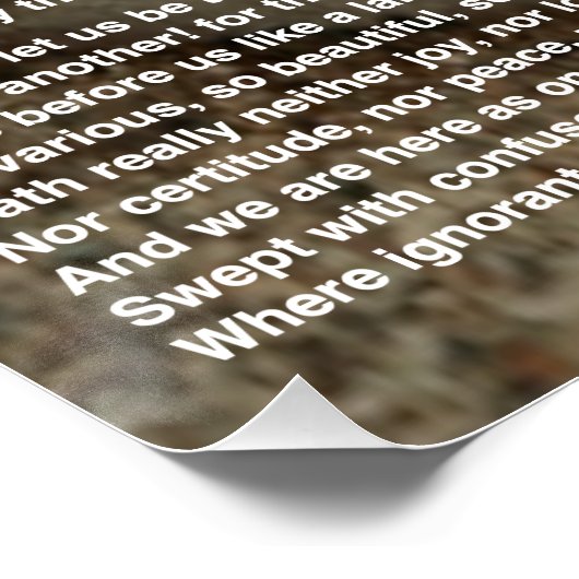 Poster Plage de Dover (Coin)