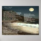 Poster Plage de Dover (Devant)