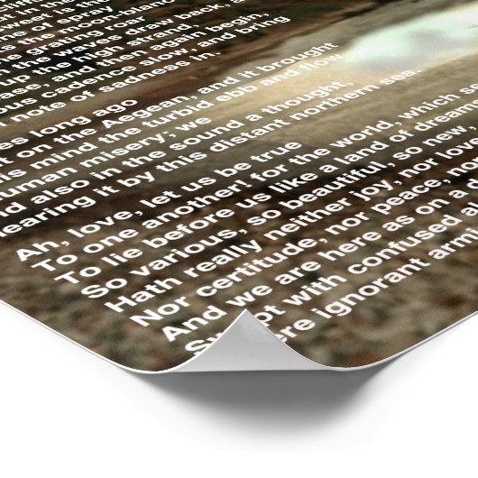 Poster Plage de Dover (Coin)