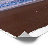 Poster Plage de Floride saturée au lever du soleil (Coin)