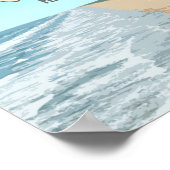 Poster Plage de Gulfport Mississippi (Coin)