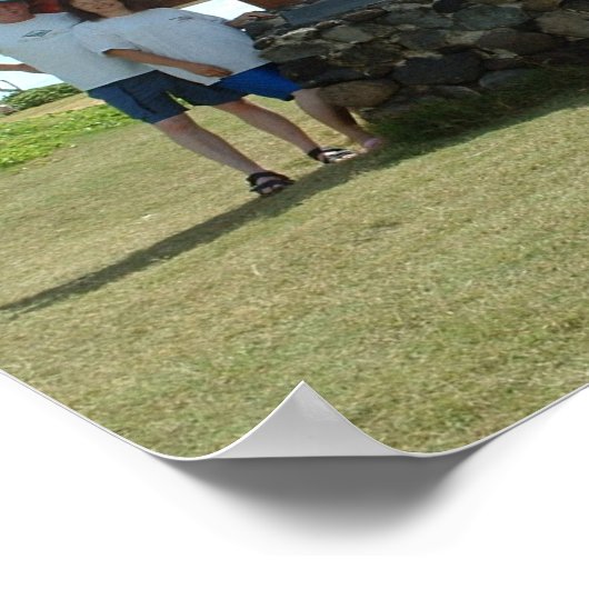 Poster Plage de Hukilau (Coin)