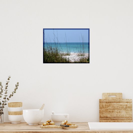 Poster Plage de Longboat (Cuisine)