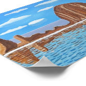 Poster Plage de l'Oregon Cannon (Coin)