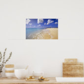 Poster Plage de Low Bay, Barbuda, Antigua (Cuisine)