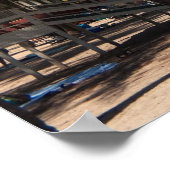 Poster Plage de Luquillo Porto Rico (Coin)