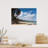 Poster Plage de Luquillo Porto Rico (Cuisine)
