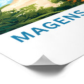 Poster Plage de Magens Bay Îles Vierges Imprimer (Coin)