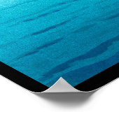 Poster Plage de Maiko Tsuchiya Koitsu hanga à chevalet (Coin)