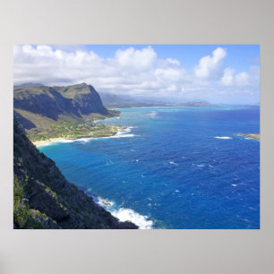 Poster Plage de Makapuu