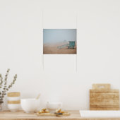 POSTER PLAGE DE MANHATTAN, CALIFORNIE, USA (Cuisine)