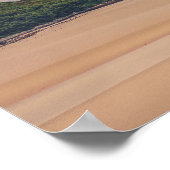 Poster Plage de Morar et île d'Eigg (Coin)
