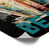 Poster Plage de Newport _2 (Coin)