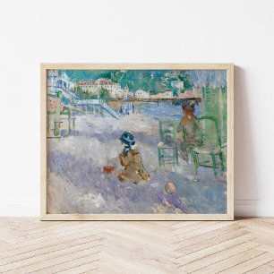 Poster Plage de Nice   Berthe Morisot