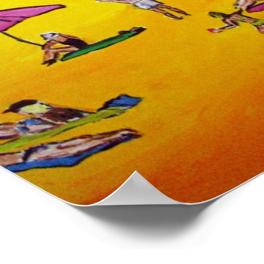 Poster Plage de Noosa (Coin)