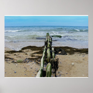 Poster Plage de Normandie