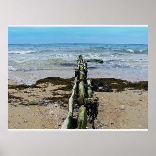 Poster Plage de Normandie (Devant)