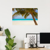 Poster Plage de Palm (Bureau à domicile)