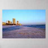 Poster Plage de Panama City (Devant)