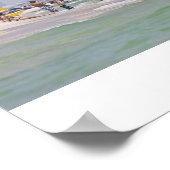 Poster Plage de Pensacola (Coin)