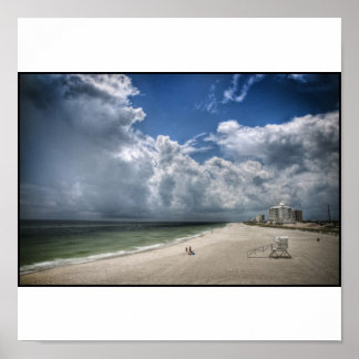 Poster Plage de Pensacola