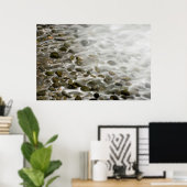 Poster Plage de pierre | Réserve d'état de Point Lobos, C (Bureau à domicile)