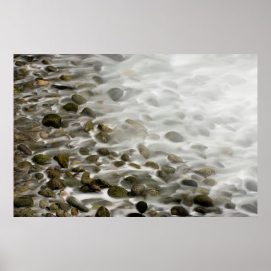 Poster Plage de pierre | Réserve d'état de Point Lobos, C (Devant)