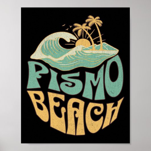 Poster Plage de Pismo _2 (Devant)