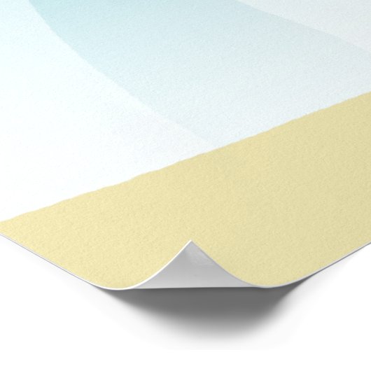 Poster Plage de Pome (Coin)