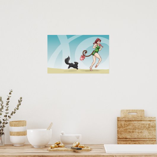 Poster Plage de Pome (Cuisine)