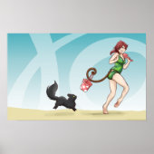 Poster Plage de Pome (Devant)