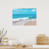 Poster Plage de sable (Cuisine)