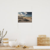 Poster Plage De Sable Lofoten (Cuisine)