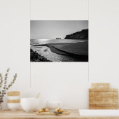Poster Plage de sable noir, Reynisfjara - Islande (Cuisine)