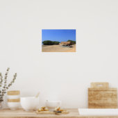 Poster Plage de sable tropicale (Cuisine)