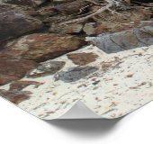 Poster Plage de sable tropicale (Coin)