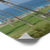 Poster Plage de San Diego (Coin)