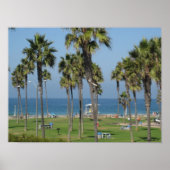 Poster Plage de San Diego (Devant)
