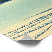 Poster Plage de Shichiri dans la province de Sagami (par  (Coin)