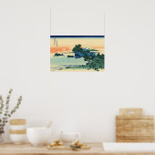 Poster Plage de Shichiri dans la province de Sagami (par  (Cuisine)