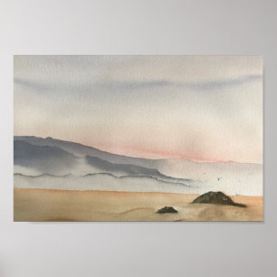 Poster Plage de soleil