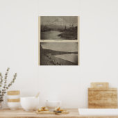 Poster Plage de Steilacoom Rainier (Cuisine)